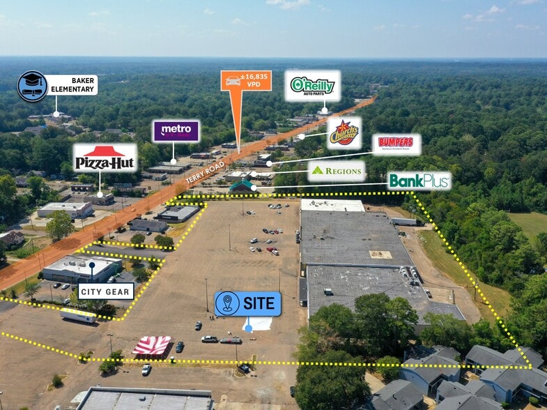 More Photos Of 2885-2899 Terry Rd, Jackson General Retail For Sale