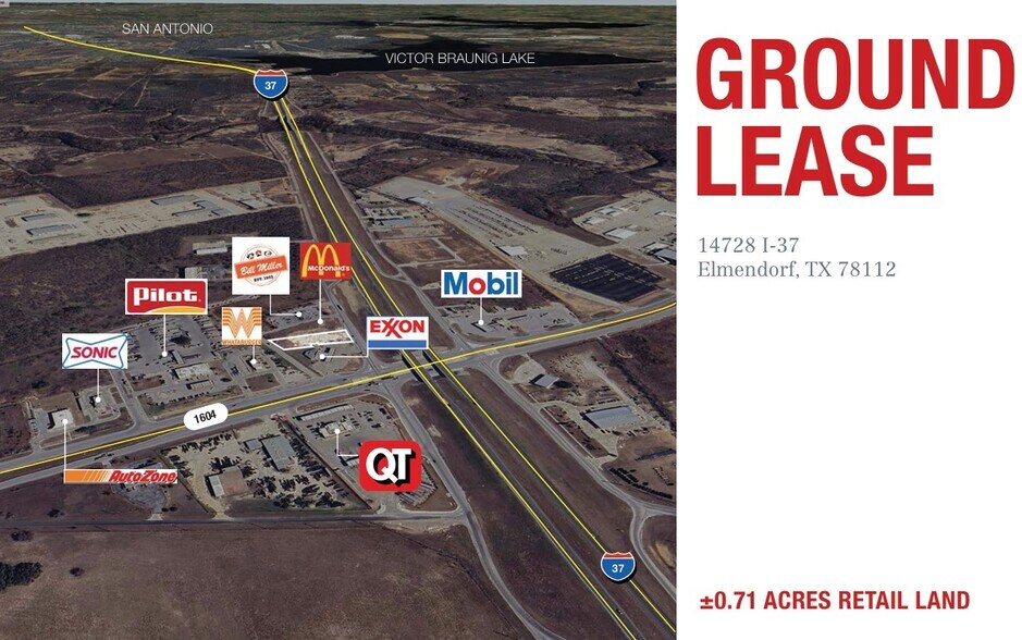 Primary Photo Of 14728 IH-37 S, Elmendorf Land For Lease
