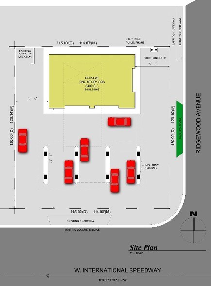 More Photos Of 100 N Ridgewood Ave, Daytona Beach General Retail For Sale