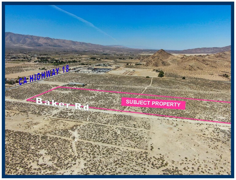 Primary Photo Of 10850 Baker, Lucerne Valley Land For Sale