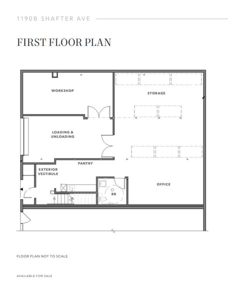 More Photos Of 1190B Shafter Ave, San Francisco Warehouse For Sale