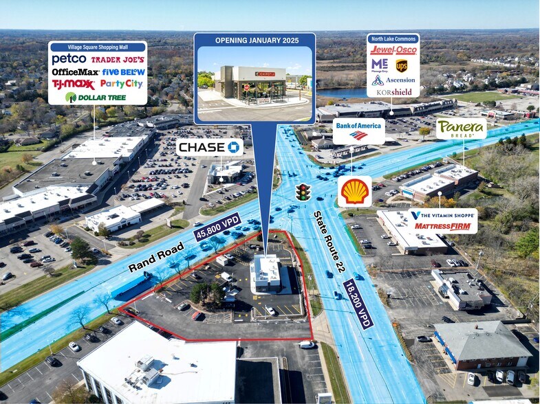 More Photos Of 442 S Rand Rd, Lake Zurich Fast Food For Sale