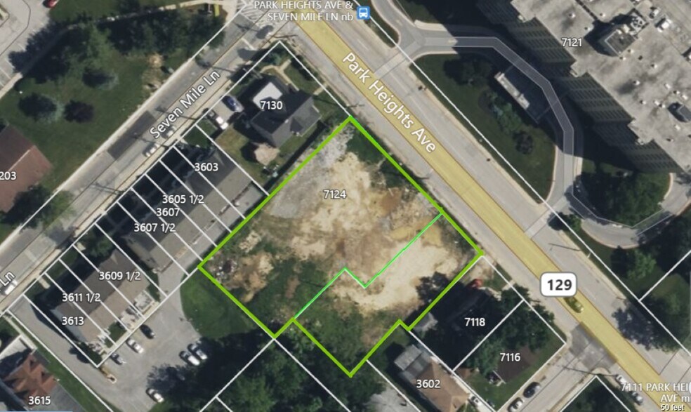 Primary Photo Of 7124 Park Heights Ave, Baltimore Land For Sale