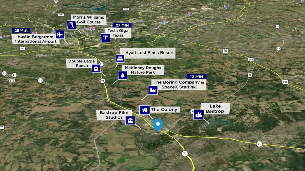 More Photos Of Lovers Lane 5 acre tract, Bastrop Land For Sale