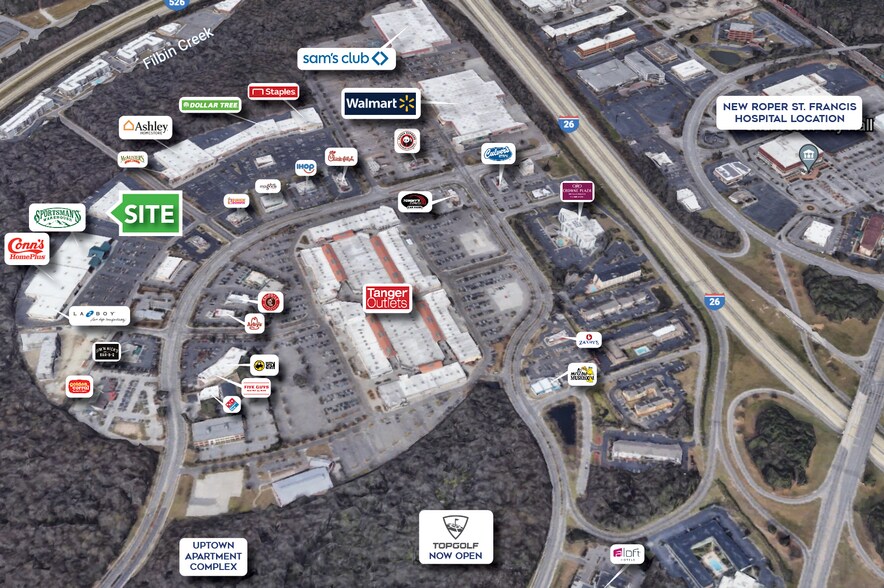 More Photos Of 4952 Centre Pointe Dr, North Charleston Freestanding For Lease