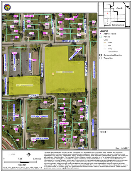 Primary Photo Of McDonough St @ Stryker Ave, Joliet Land For Sale