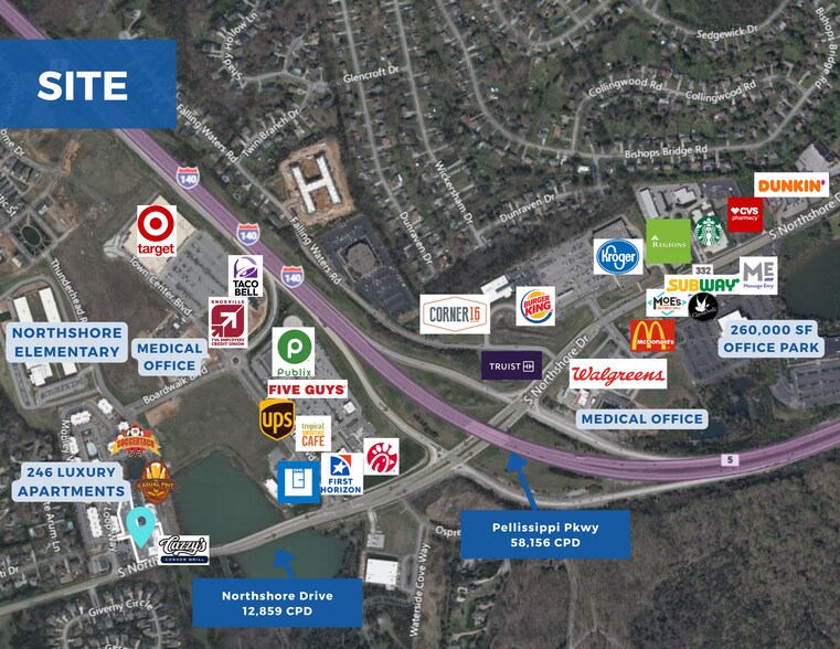 More Photos Of 2099 Thunderhead Rd, Knoxville Storefront Retail Office For Lease