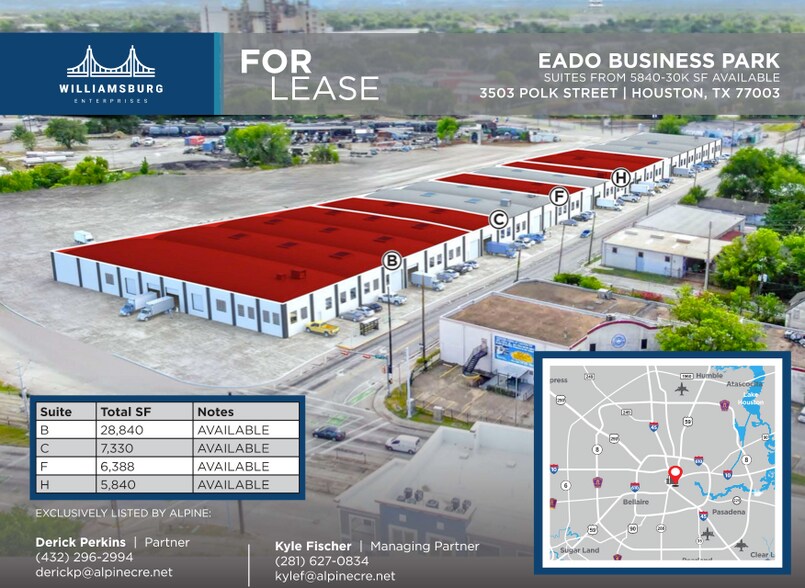 More Photos Of 3503-3719 Polk St, Houston Unknown For Lease