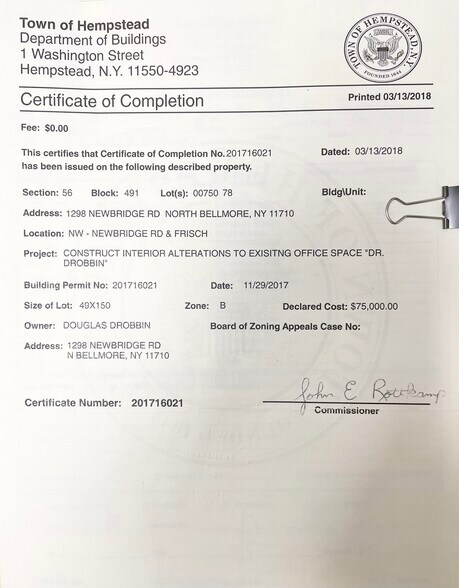 More Photos Of 1298 Newbridge Rd, North Bellmore Office For Sale