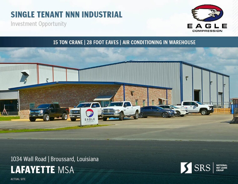 More Photos Of 1034 Wall Rd, Broussard Warehouse For Lease