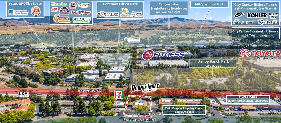 More Photos Of 2540 San Ramon Valley Blvd, San Ramon Restaurant For Sale