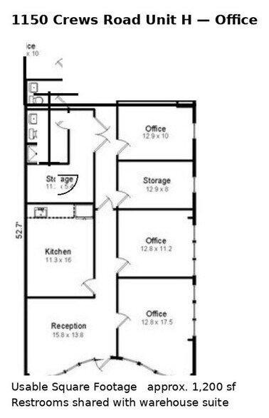 More Photos Of 1150 Crews Rd, Matthews Office For Lease
