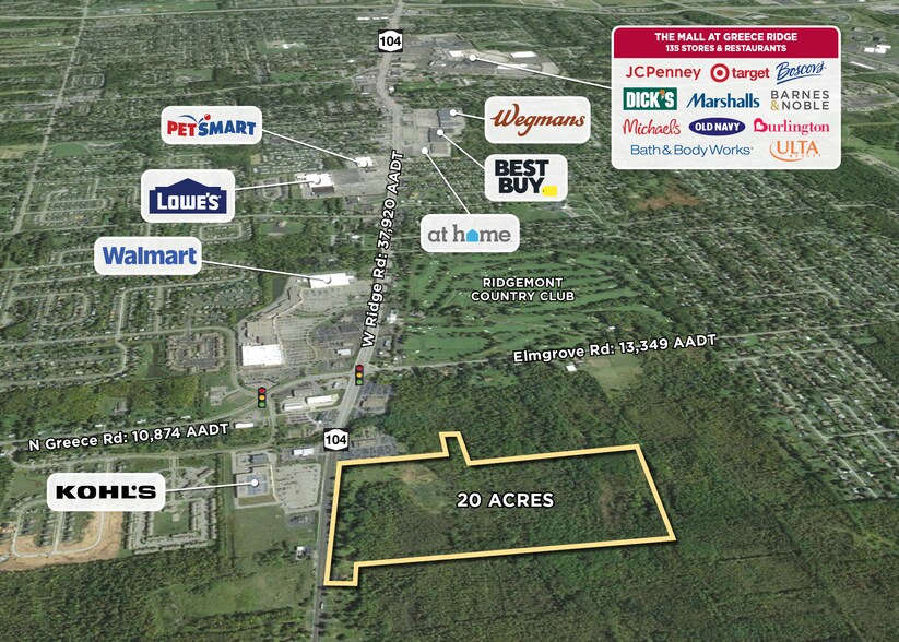 More Photos Of 4057 W Ridge Rd, Rochester Land For Lease
