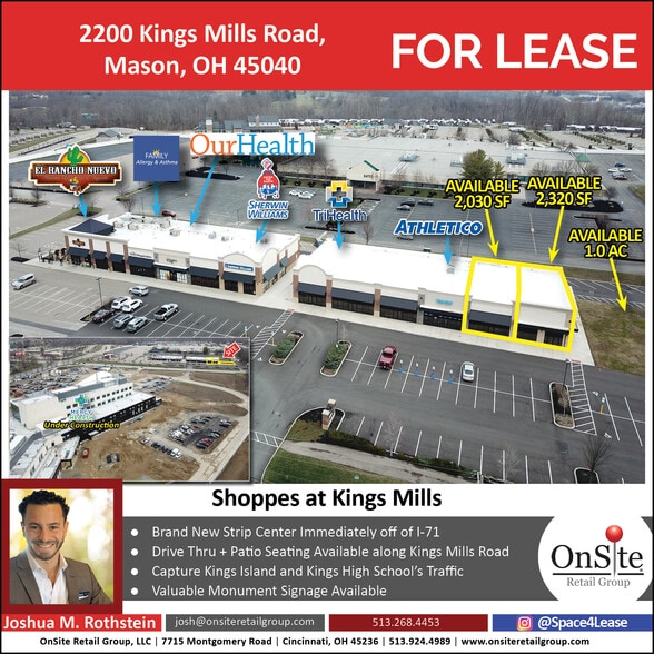 More Photos Of 2182 Kings Mills Rd, Mason Freestanding For Lease