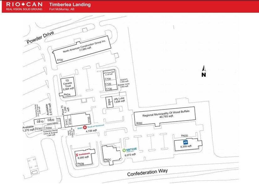 Primary Photo Of 289 Powder Dr, Wood Buffalo Storefront For Lease