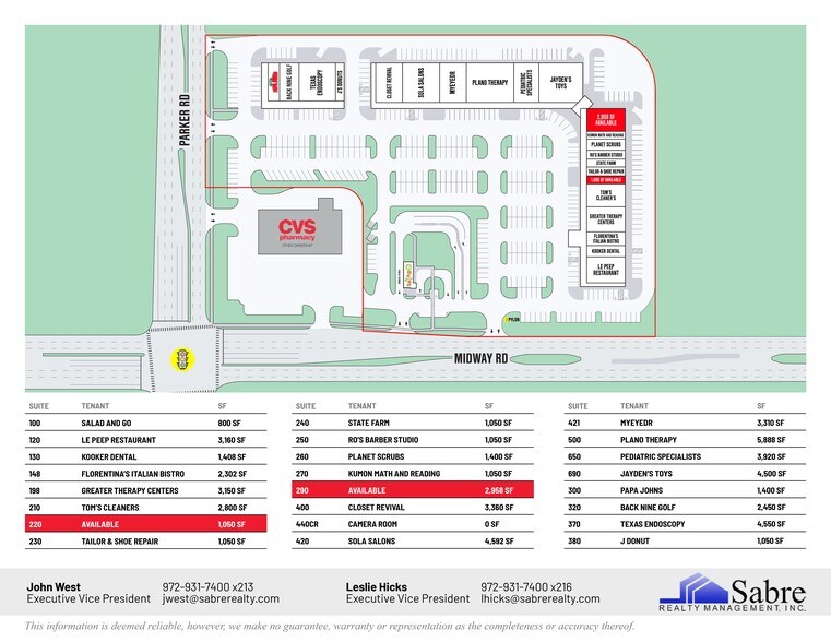 More Photos Of 3501 Midway Rd, Plano Unknown For Lease