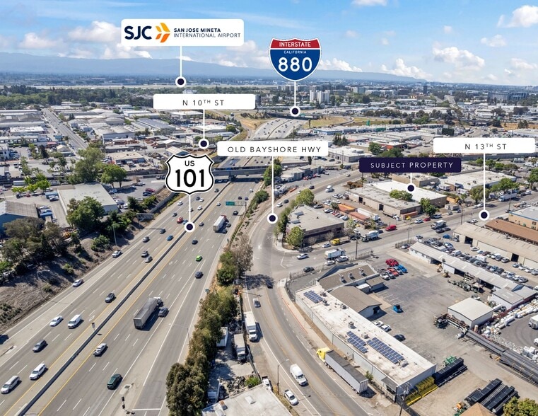 More Photos Of 1150-1164 Old Bayshore Hwy, San Jose Warehouse For Sale