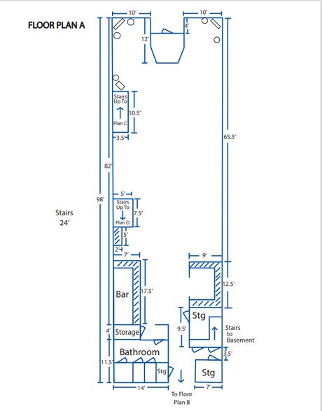 More Photos Of 117 W Walnut St, Rogers Restaurant For Sale
