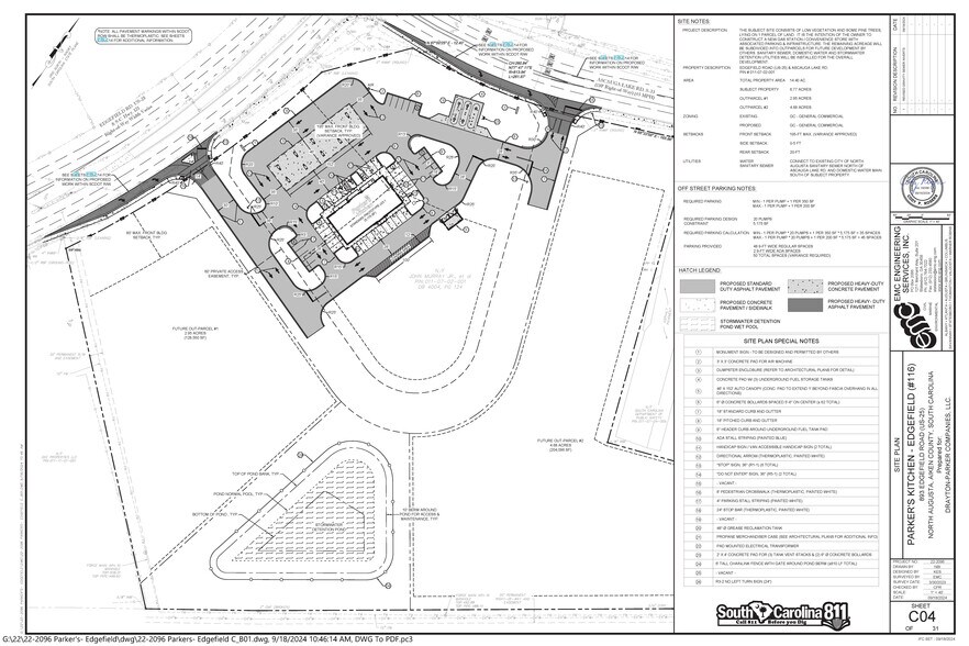 More Photos Of 893 Edgefield Rd, North Augusta Land For Lease