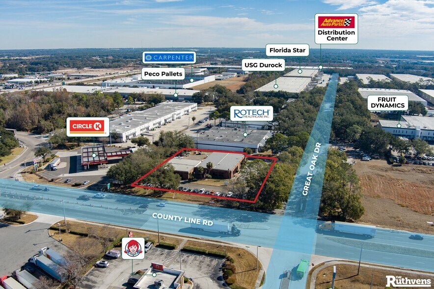 More Photos Of 5345-5351 Great Oak Dr, Lakeland Light Distribution For Lease