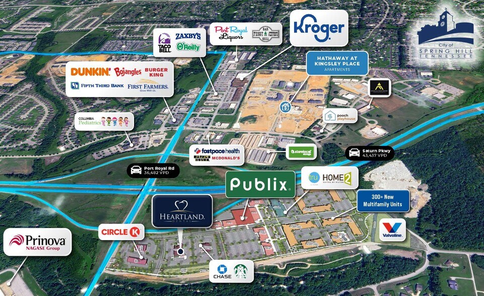 More Photos Of 1005 Jim Warren Pky, Spring Hill Freestanding For Sale