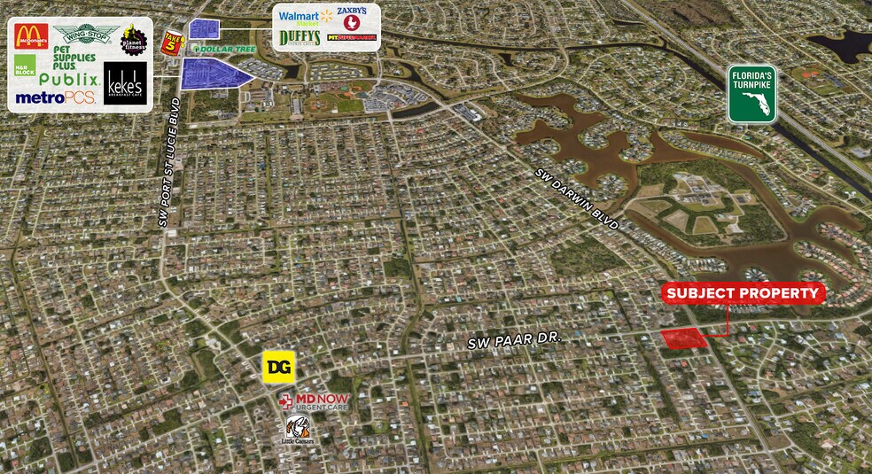 More Photos Of SW Darwin Blvd @ SW Paar Dr, Port Saint Lucie Land For Sale