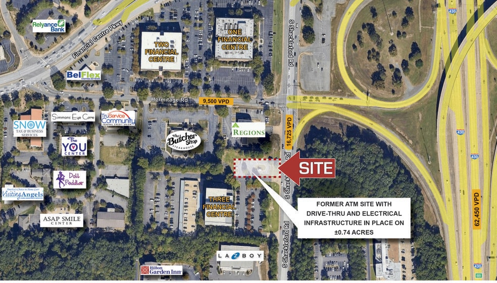 Primary Photo Of 900 S Shackleford Rd, Little Rock Land For Lease