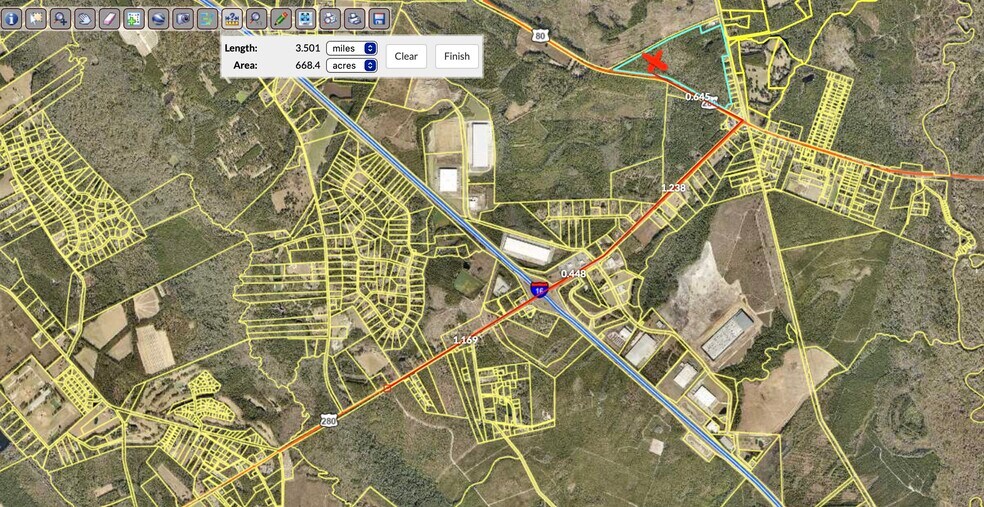 More Photos Of 0000 US 80, Ellabell Land For Sale