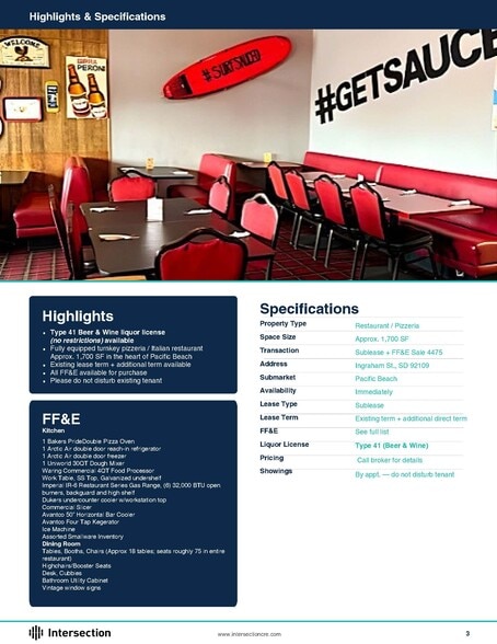 More Photos Of 4475 Ingraham St, San Diego Storefront For Lease