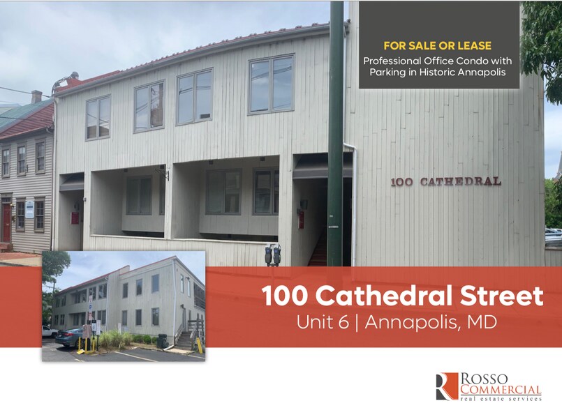 100 Cathedral St, Annapolis, MD 21401 Office For Sale