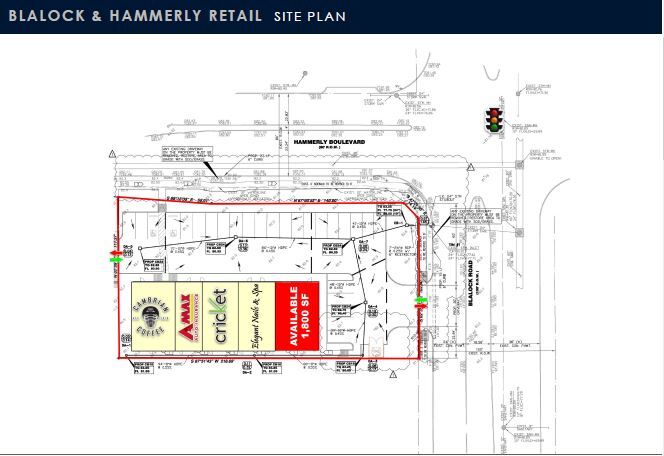 More Photos Of Swc Of Hammerly Boulevard & Blalock Rd, Houston General Retail For Lease