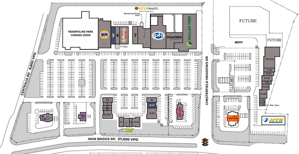 More Photos Of 6401-6551 Centralia Rd, Chesterfield Unknown For Lease