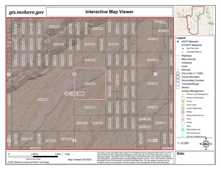 Primary Photo Of 00 40 acres, Topock Land For Sale