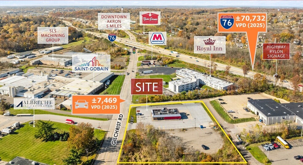 More Photos Of 2695 Gilchrist Rd, Akron Fast Food For Sale