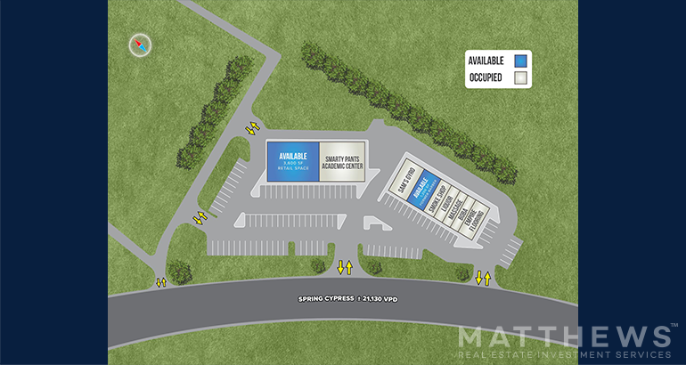 More Photos Of 6224 Spring Cypress Rd, Spring General Retail For Lease