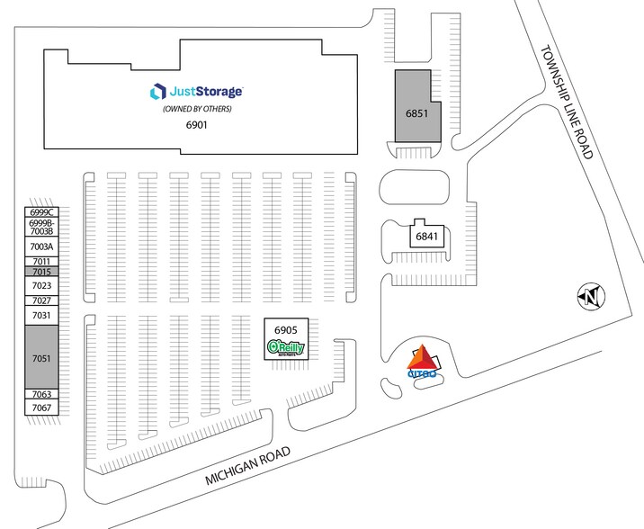 More Photos Of 6851-7067 Michigan Rd, Indianapolis Unknown For Lease