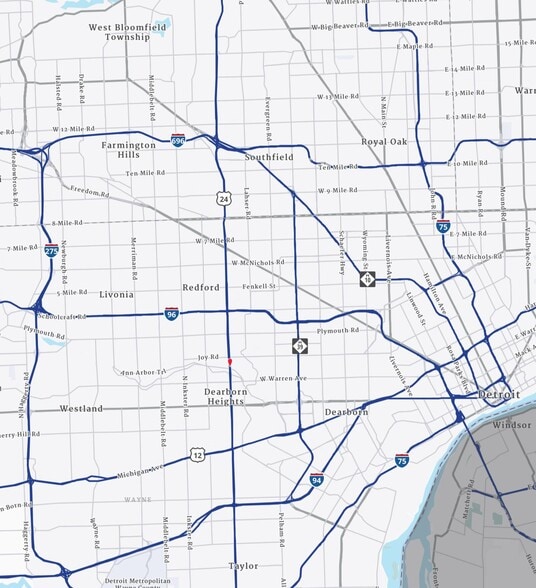 More Photos Of 8120 N Telegraph Rd, Dearborn Heights Storefront Retail Office For Lease
