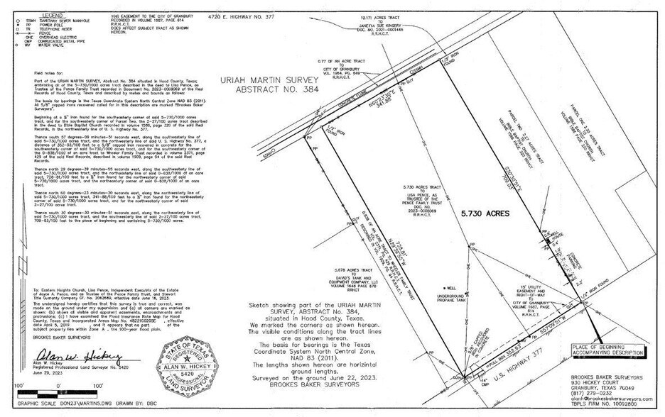 More Photos Of 4720 E. 377 hwy, Granbury Land For Sale