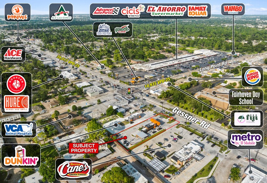 More Photos Of 1337 Gessner Rd, Houston Fast Food For Sale