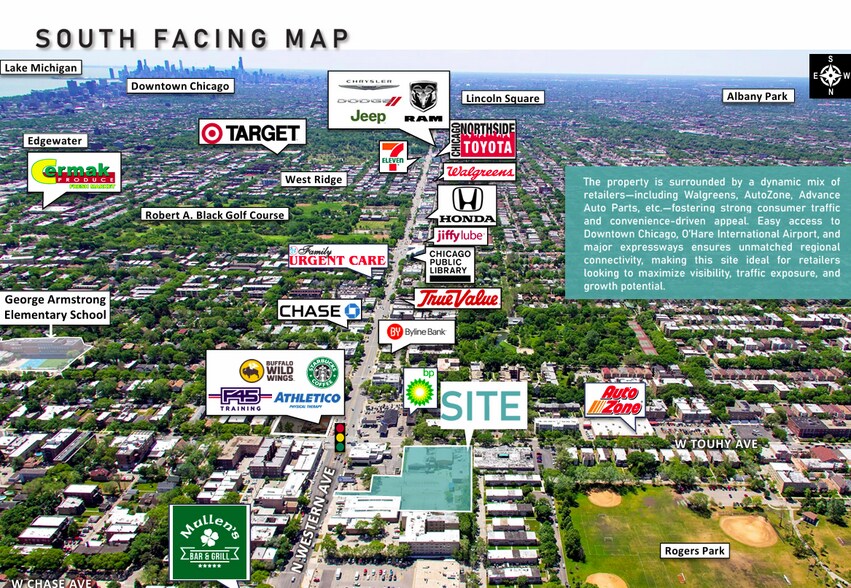 More Photos Of 2424 W Touhy Ave, Chicago Land For Sale