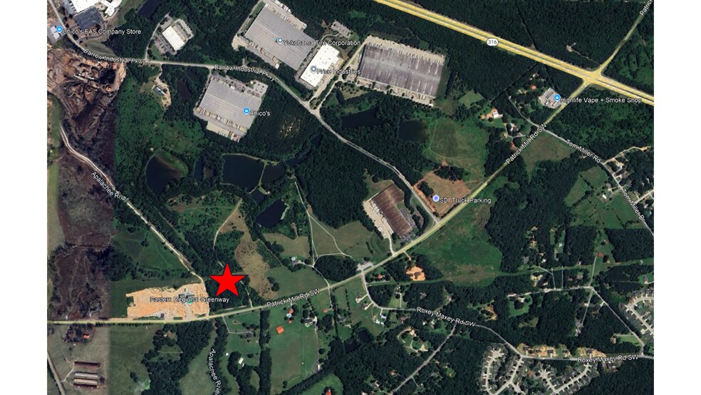 Primary Photo Of 693 Patrick Mill Road, Winder Land For Sale