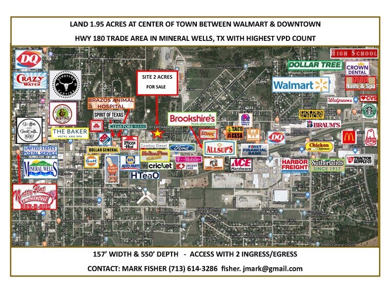 More Photos Of 1207 E Hubbard St, Mineral Wells Land For Sale