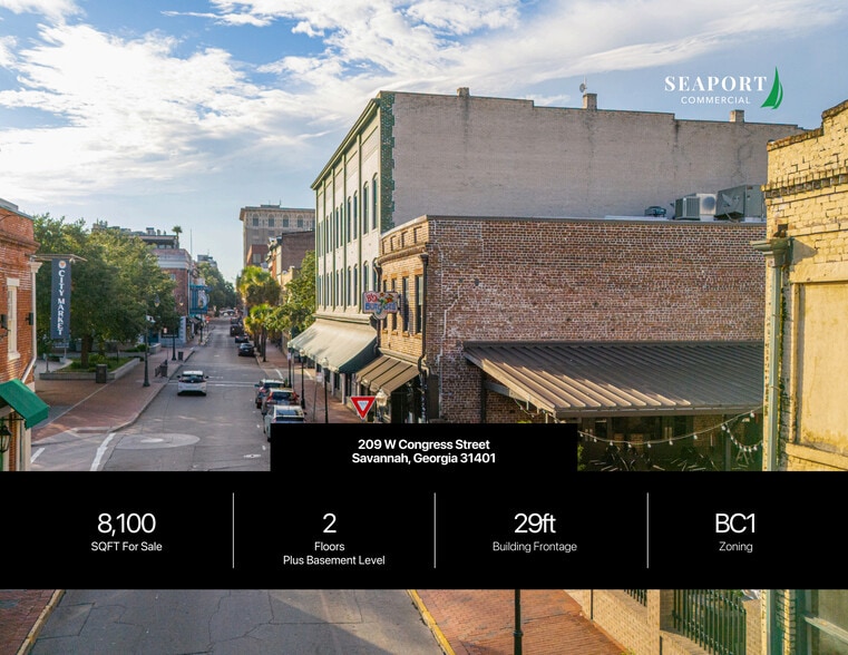 More Photos Of 209 W Congress St, Savannah Restaurant For Sale