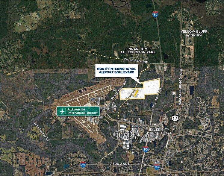 More Photos Of International Airport Blvd @ I-95, Jacksonville Land For Lease