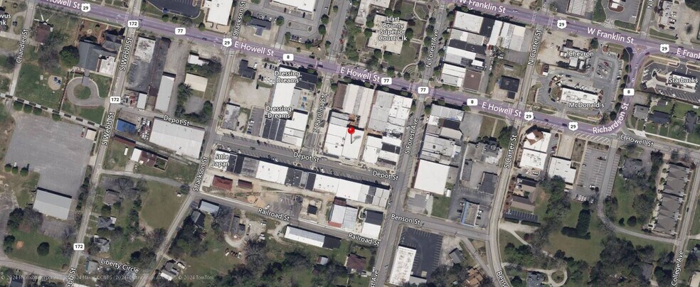 More Photos Of 34 Depot St, Hartwell General Retail For Lease