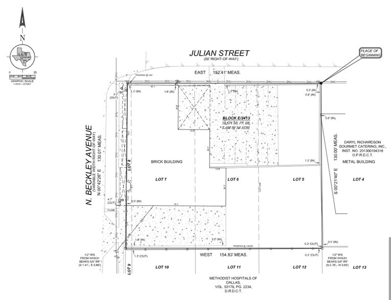 More Photos Of 1616-1620 N Beckley Ave, Dallas Land For Lease