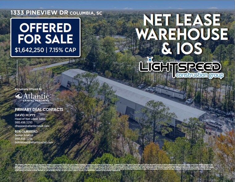 More Photos Of 1333 Pineview Dr, Columbia Warehouse For Sale