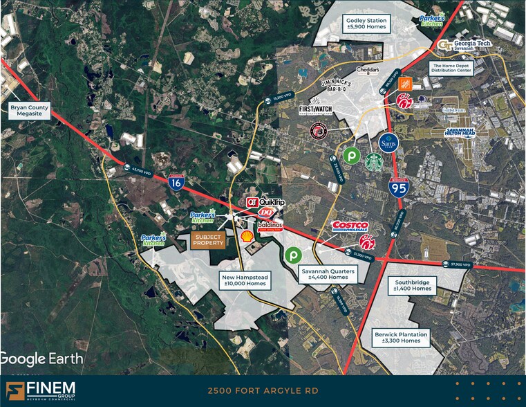 More Photos Of 2905 Little Neck Rd, Bloomingdale Land For Lease