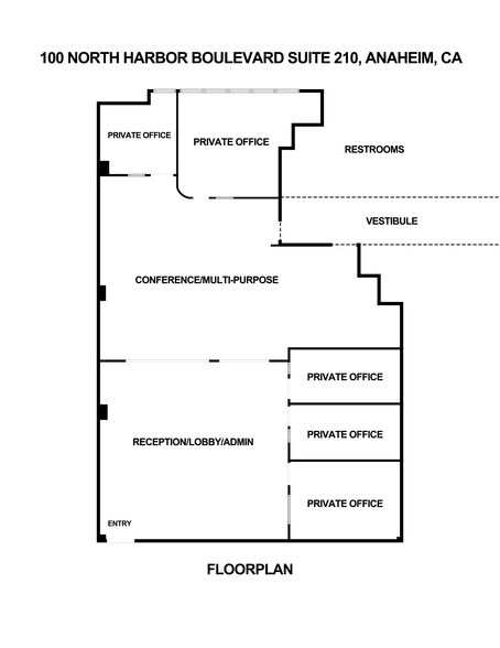 More Photos Of 100 N Harbor Blvd, Anaheim Loft Creative Space For Lease