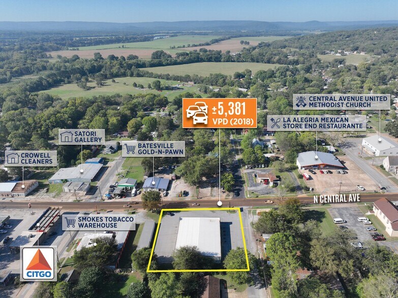 More Photos Of 858 N Central Ave, Batesville Freestanding For Sale